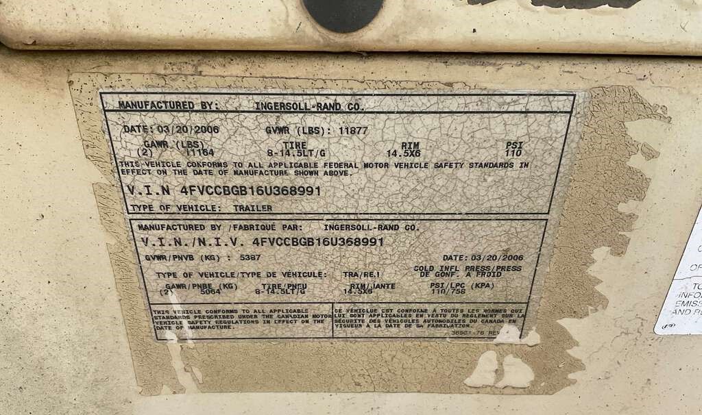 COMPRESOR DE AIRE INGERSOLL RAND HP915WCU